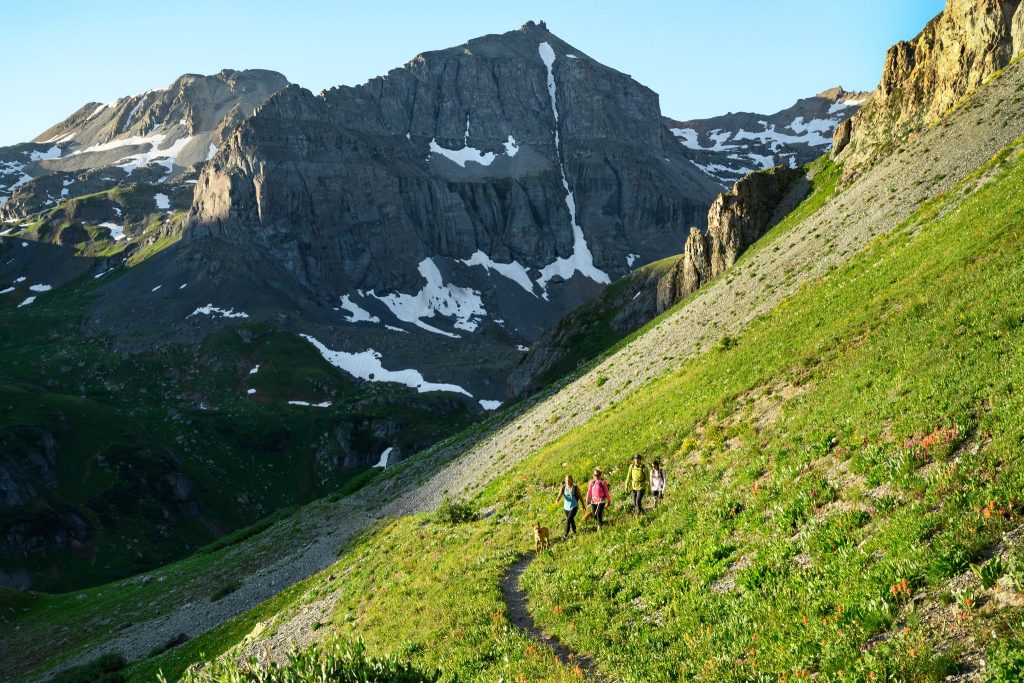 guided hiking telluride