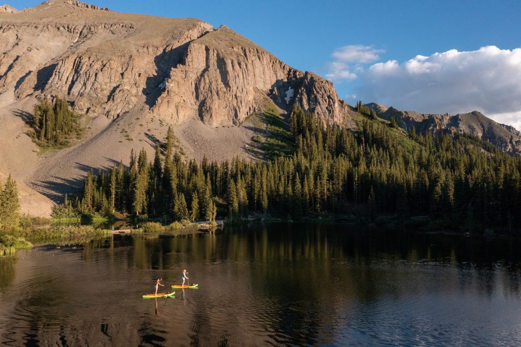 guided telluride paddleboarding